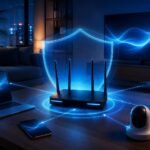 Otthoni útválasztó Wi-Fi biztonsági beállításai és csatlakoztatott IoT-eszközök