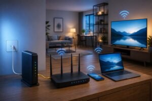 Modem, router és Wi-Fi működése egy stabil otthoni hálózatban